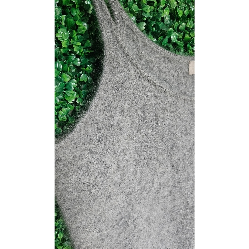 J.Crew Brushed Cashmere Cropped Camisole Sweater - Picture 4 of 6